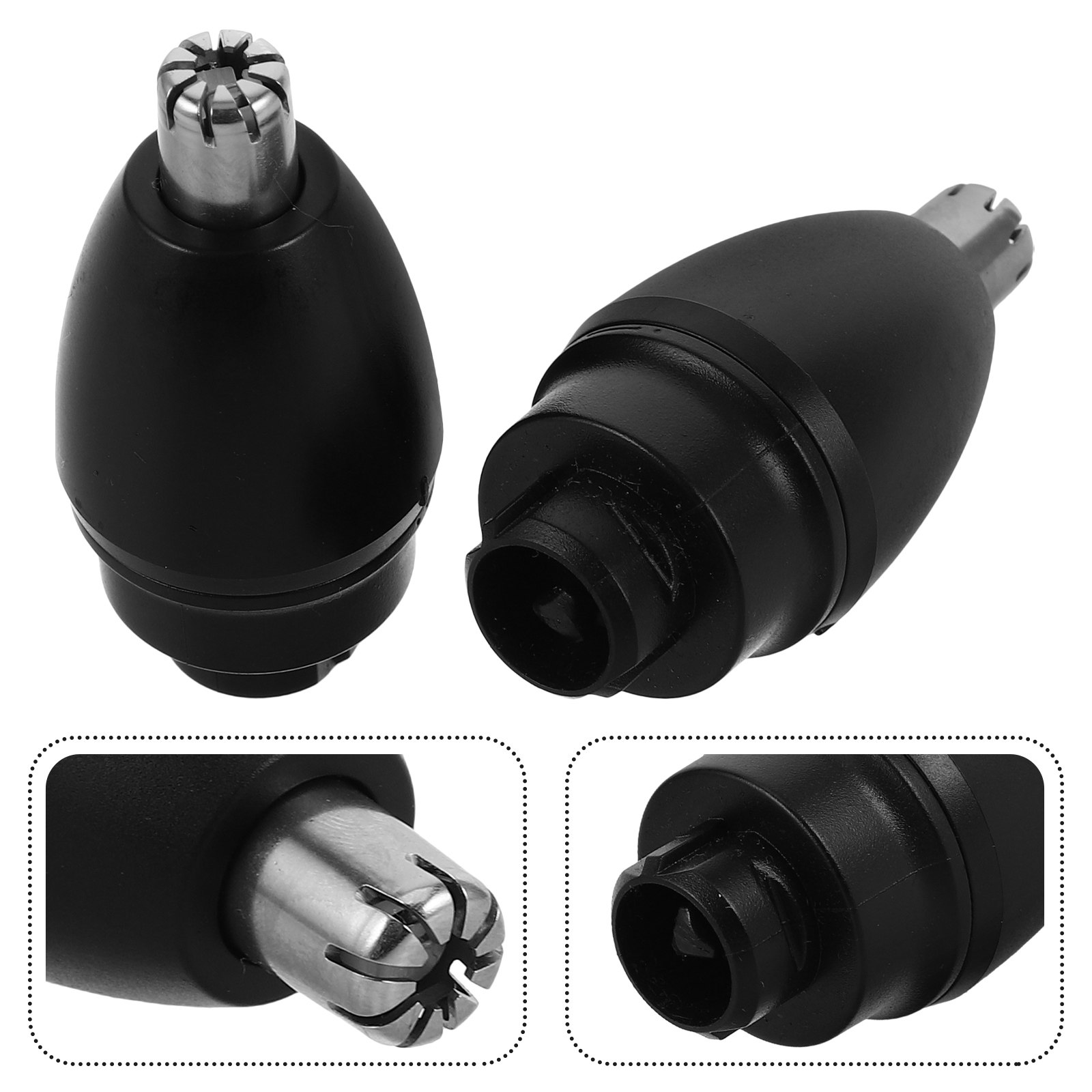 Nose Hair Trimmer - 2Pcs Replacement Nose Hair Trimmer Heads