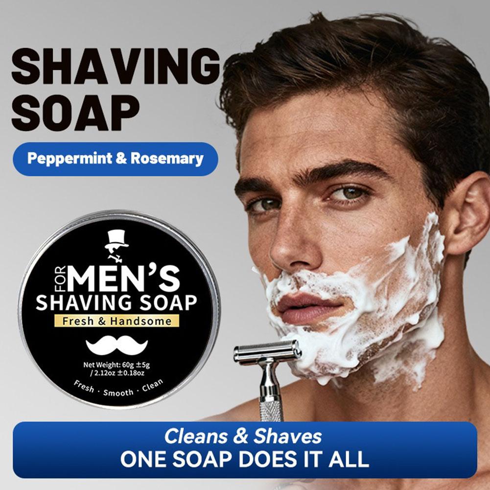 Men'S Grooming And Skin Care - Men's Shaving Soap Rich Lather Moisturizing