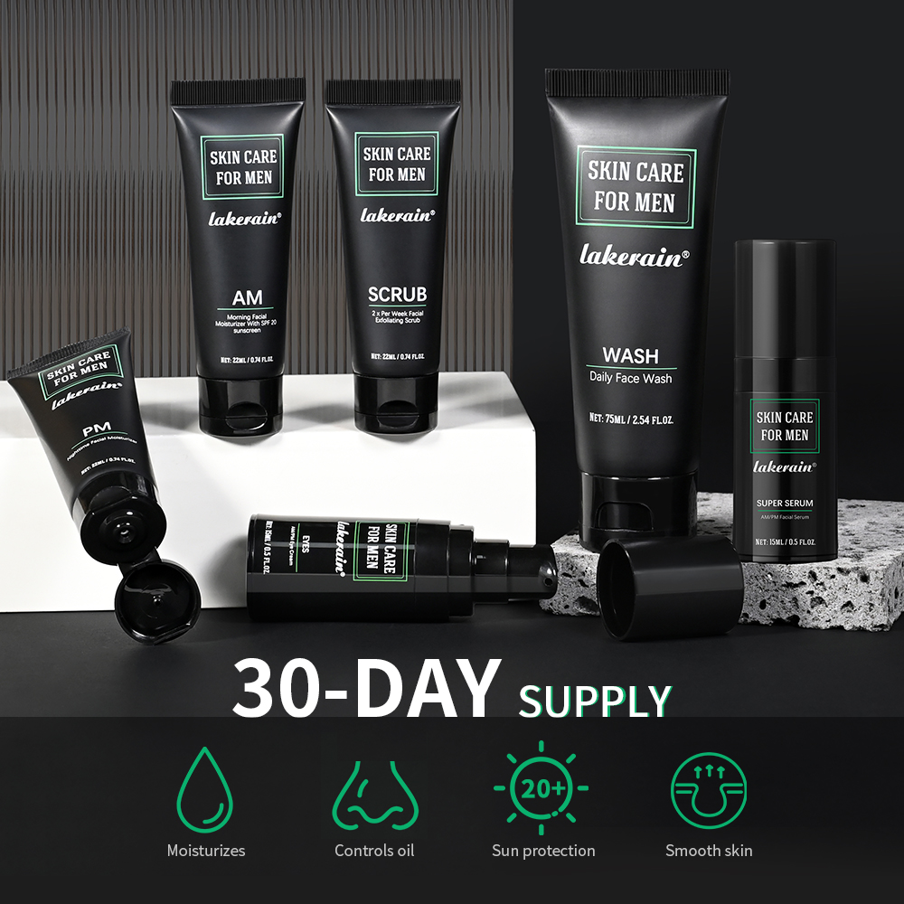 Men Skincare Kit Deep Cleansin - Mens Grooming Kit Gift 评论和价格